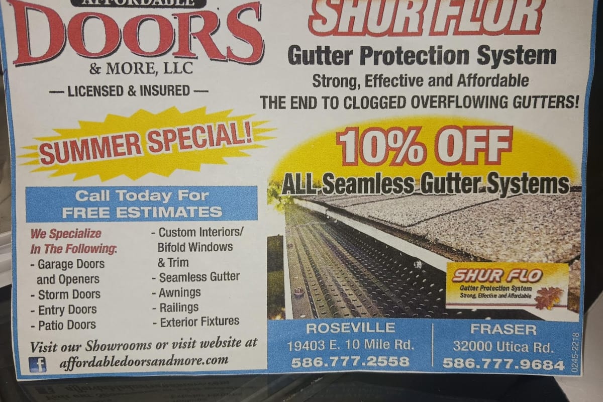 Seamless Gutters